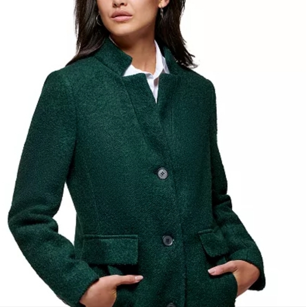 DKNY Elegant Dark Trench Coat